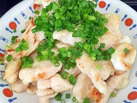 超しっとり柔らか♪むね肉のソテー